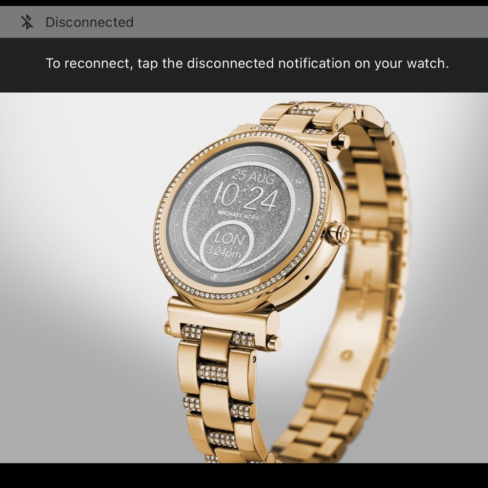 COPY - Michael Kors Womens Smart Watch - Sofie Gold